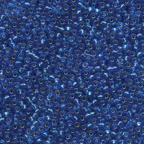 Miyuki 11/0 Rocaille Bead - 11-91444 - Silver Lined Dark Aqua