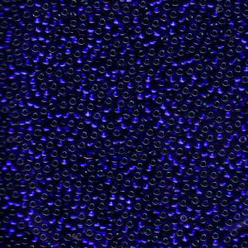 Miyuki 11/0 Rocaille Bead - 11-91457 - Metallic Emerald / Dark Sapphire