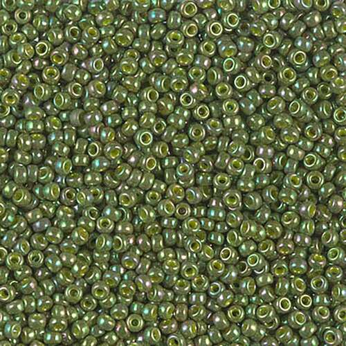 Miyuki 11/0 Rocaille Bead - 11-91897 - Golden Olive Luster