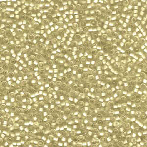 Miyuki 11/0 Rocaille Bead - 11-91921 - Semi Matte Yellow Lined Crystal