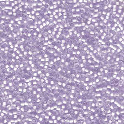 Miyuki 11/0 Rocaille Bead - 11-91924 - Semi Matte Lilac Lined Crystal