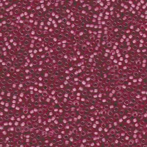 Miyuki 11/0 Rocaille Bead - 11-91931 - Semi Matte Rose Lined Crystal