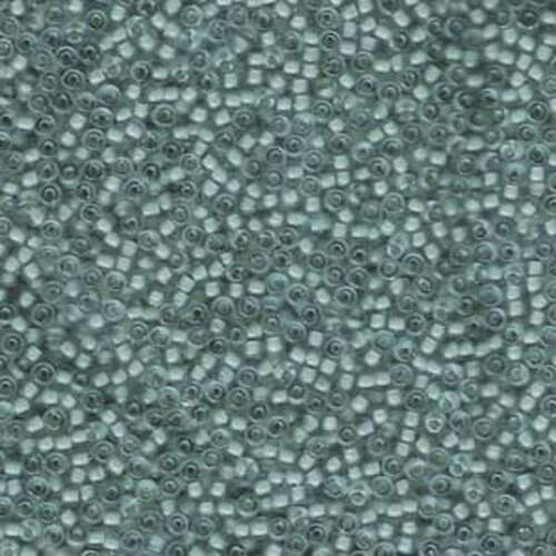 Miyuki 11/0 Rocaille Bead - 11-91933 - Emerald Lined Light Grey