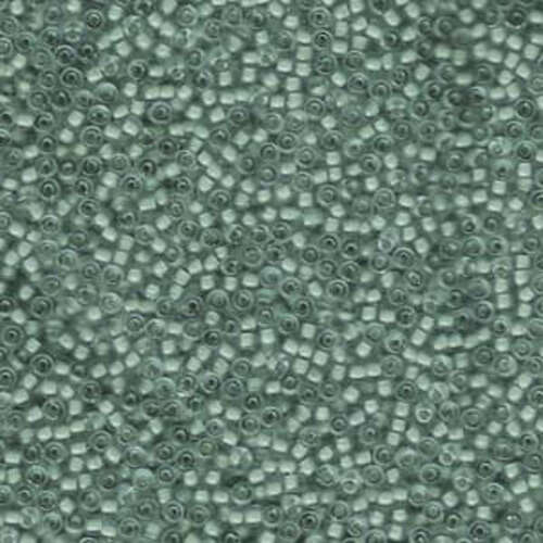 Miyuki 11/0 Rocaille Bead - 11-91938 - Semi Matte Slate Blue Lined Grey