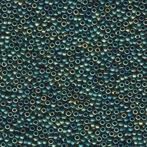 Miyuki 11/0 Rocaille Bead - 11-92008 - Matte Metallic Patina Iris