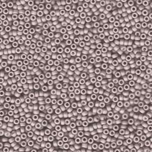 Miyuki 11/0 Rocaille Bead - 11-92027 - Fancy Frosted Pale Cocoa