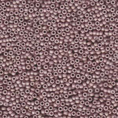 Miyuki 11/0 Rocaille Bead - 11-92034 - Fancy Frosted Rose Beige