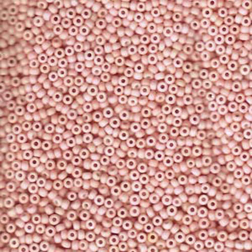 Miyuki 11/0 Rocaille Bead - 11-92036 - Matte Opaque Light Tea Rose