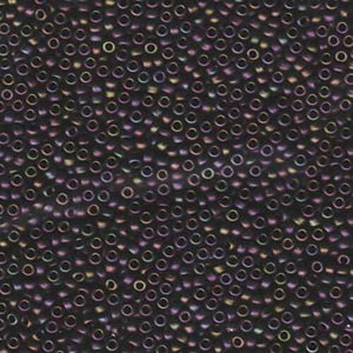 Miyuki 11/0 Rocaille Bead - 11-92062 - Matte Olive Purple Iris