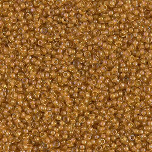 Miyuki 11/0 Rocaille Bead - 11-92238 - Goldenrod Lined Topaz AB