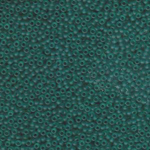 Miyuki 11/0 Rocaille Bead - 11-92405F - Matte Transparent Teal