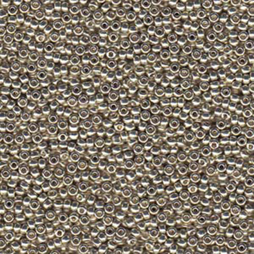 Miyuki 11/0 Rocaille Bead - 11-94201 - Duracoat Galvanized Silver