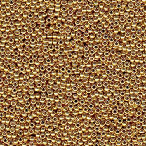 Miyuki 11/0 Rocaille Bead - 11-94202 - Duracoat Galvanized Gold