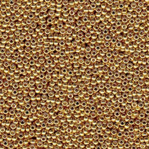 Miyuki 11/0 Rocaille Bead - 11-94202 - Duracoat Galvanized Gold
