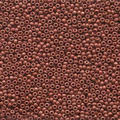 Miyuki 11/0 Rocaille Bead - 11-94208F - Matte Duracoat Galvanized Berry