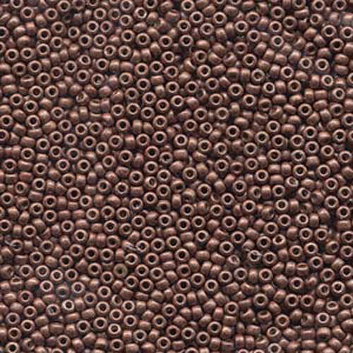 Miyuki 11/0 Rocaille Bead - 11-94212F - Matte Duracoat Galvanized Dark Berry