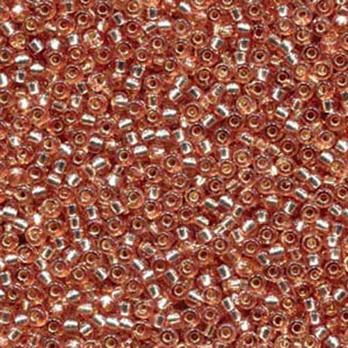 Miyuki 11/0 Rocaille Bead - 11-94271 - Duracoat Dyed Silver Lined Silver