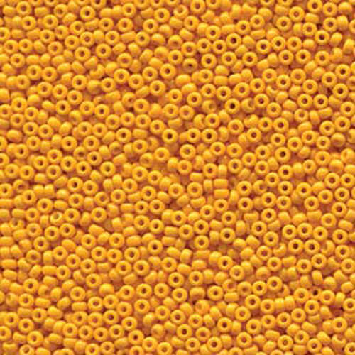 Miyuki 11/0 Rocaille Bead - 11-94453 - Duracoat Opaque Dyed Yellow