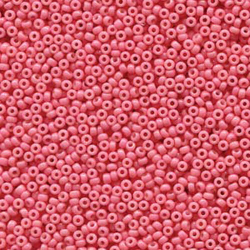 Miyuki 11/0 Rocaille Bead - 11-94465 - Duracoat Opaque Dyed Bubble Gum