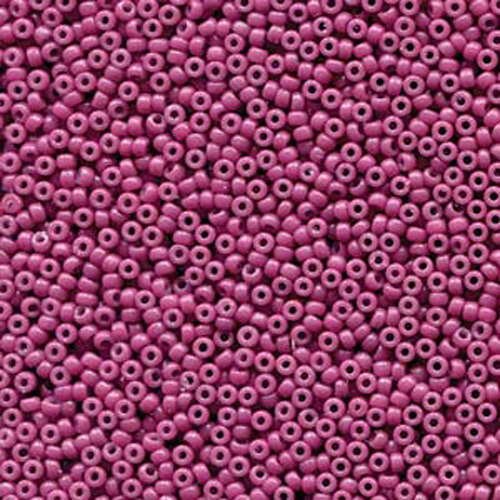 Miyuki 11/0 Rocaille Bead - 11-94468 - Duracoat Opaque Dyed Violet