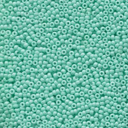 Miyuki 11/0 Rocaille Bead - 11-94472 - Duracoat Opaque Dyed Seafoam