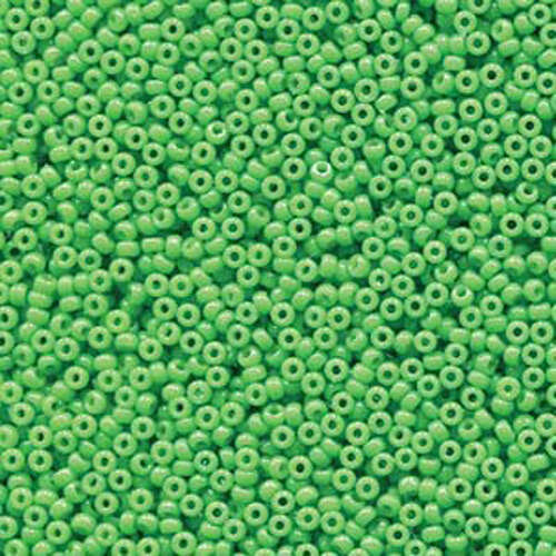 Miyuki 11/0 Rocaille Bead - 11-94476 - Duracoat Opaque Dyed Grass