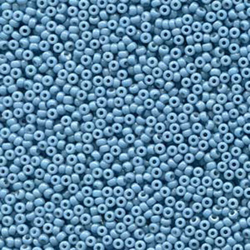 Miyuki 11/0 Rocaille Bead - 11-94482 - Duracoat Dyed Opaque Faded Denim