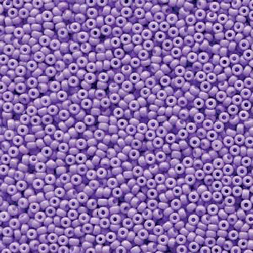 Miyuki 11/0 Rocaille Bead - 11-94488 - Duracoat Dyed Opaque Pale Purple
