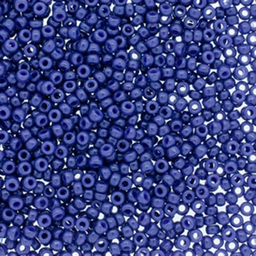 Miyuki 11/0 Rocaille Bead - 11-94493 - Duracoat Opaque Navy Blue