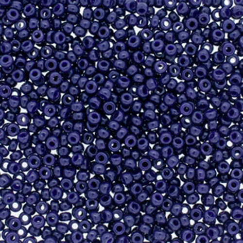 Miyuki 11/0 Rocaille Bead - 11-94494 - Duracoat Opaque Dark Navy Blue
