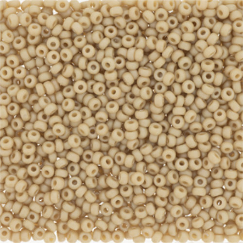 Miyuki 11/0 Rocaille Bead - 11-94691 - Frost Opaque Glaze Rainbow Ivory
