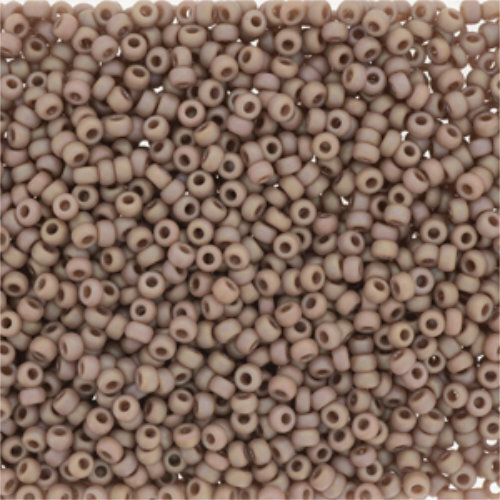 Miyuki 11/0 Rocaille Bead - 11-94694 - Frost Opaque Glaze Rainbow Lavender