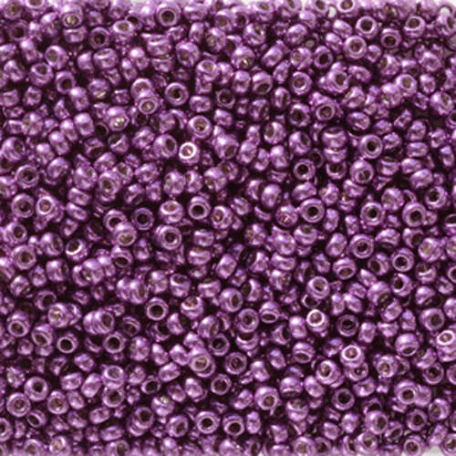Miyuki 11/0 Rocaille Bead - 11-95108 - Duracoat Galvanized Purple Orchid
