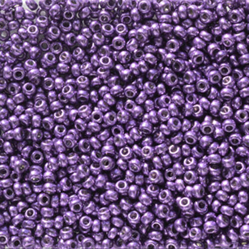 Miyuki 11/0 Rocaille Bead - 11-95109 - Duracoat Galvanized Dark Lilac
