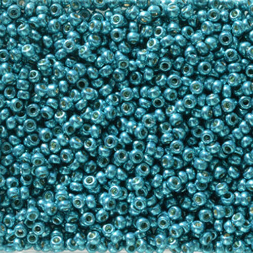 Miyuki 11/0 Rocaille Bead - 11-95113 - Duracoat Galvanized Capri Blue