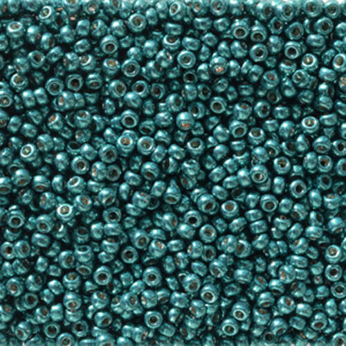 Miyuki 11/0 Rocaille Bead - 11-95115 - Duracoat Galvanized Posedion Blue