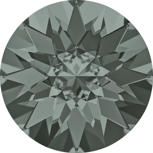 1188 - SS24 (5.27 - 5.44mm) - Black Diamond F (215) - Xirius Pointed Chaton Round Stone