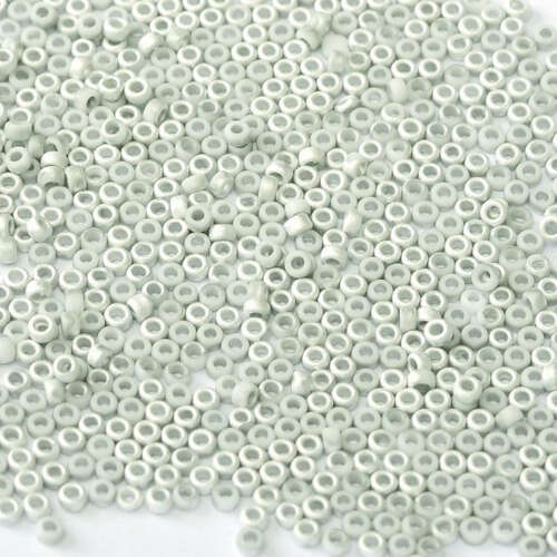 Miyuki CC 11/0 Rocaille Bead - 4558 - White Opaque Labrador Matted (03000-27071)
