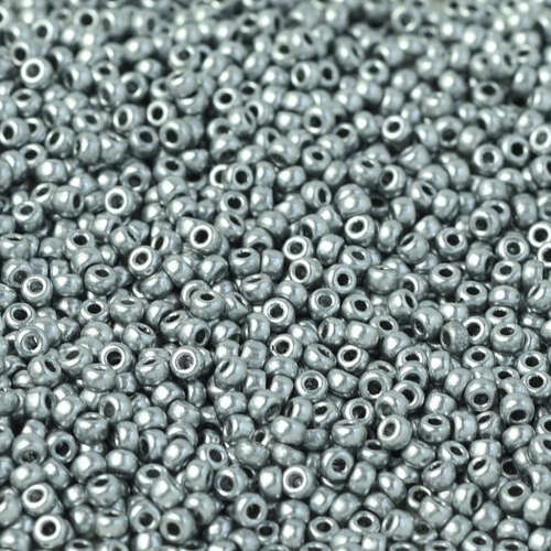 Miyuki CC 11/0 Rocaille Bead - 11MCC-4587 - Aluminium Silver (01700) - 18gm Tube