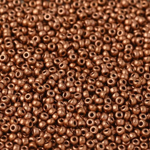 Miyuki CC 11/0 Rocaille Bead - 11MCC-4589 - Vintage Copper (01770) - 18gm Tube