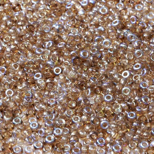 Miyuki CC 11/0 Rocaille Bead - 55019 - Crystal Brown Rainbow (00030-98532)