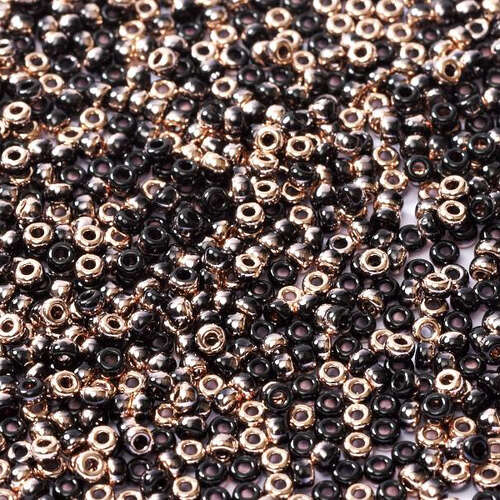 Miyuki CC 11/0 Rocaille Bead - 55034 - Black Capri Gold (23980-27101)