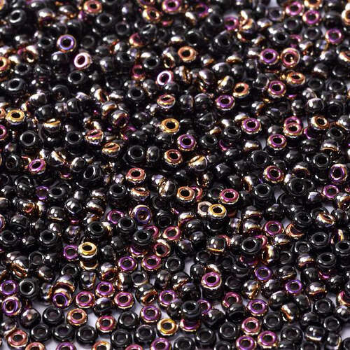 Miyuki CC 11/0 Rocaille Bead - 55040 - Black Sliperit (23980-29500)