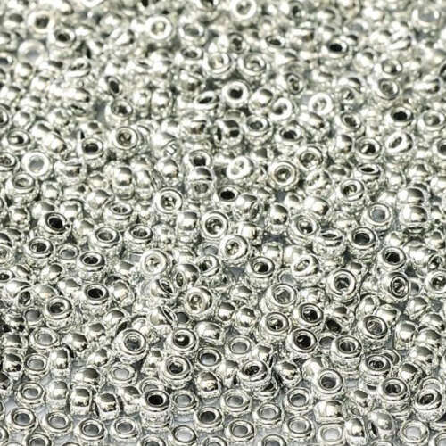 Miyuki CC 11/0 Rocaille Bead - 55095 - Black Labrador Full (23980-27000)