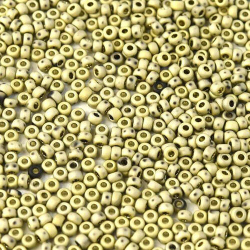 Miyuki CC 11/0 Rocaille Bead - 11MCC-55112 - Black Amber Full Matted (23980-26470) - 18gm Tube