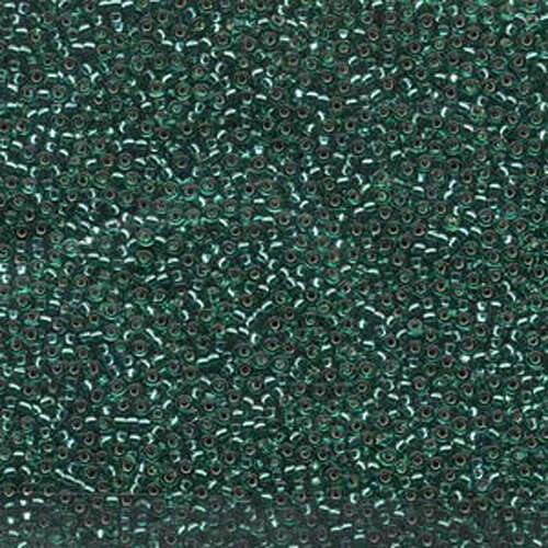 Miyuki 15/0 Rocaille Bead - 15-917 - Silver Lined Emerald