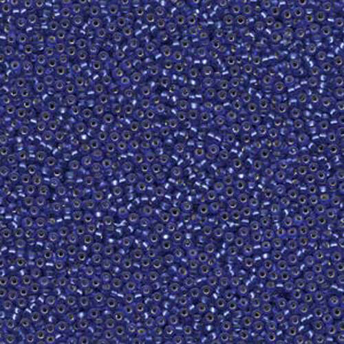 Miyuki 15/0 Rocaille Bead - 15-920F - Silver Lined Cobalt