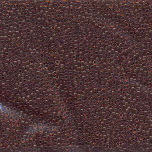 Miyuki 15/0 Rocaille Bead - 15-9134 - Transparent Dark Topaz