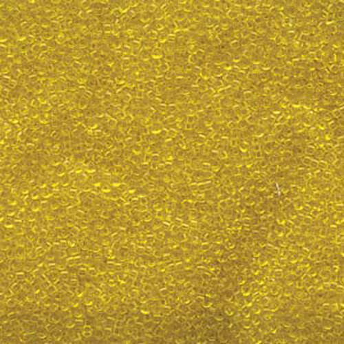 Miyuki 15/0 Rocaille Bead - 15-9136 - Transparent Yellow