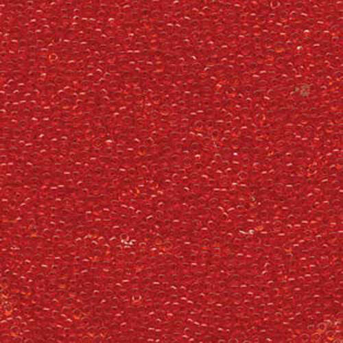 Miyuki 15/0 Rocaille Bead - 15-9139 - Transparent Tangerine